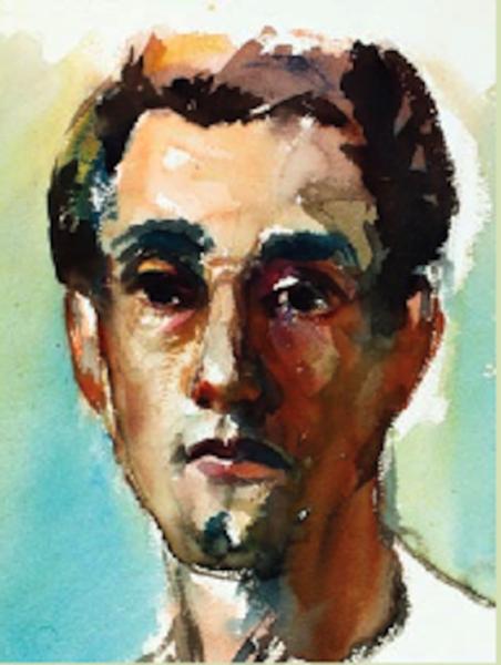 George Daniel Hoffman, self-portrait