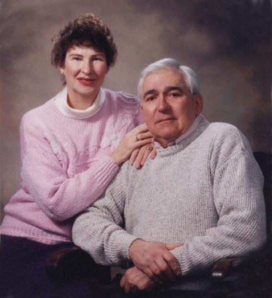 Lud & Margaret Laurier, 1995