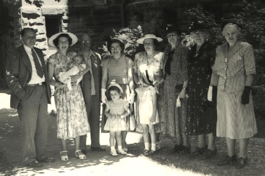 Zion Lutheran Church, Niagara Falls, April 1950