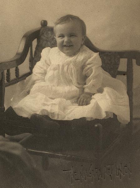Frederick Vorwerk, his first birthday.