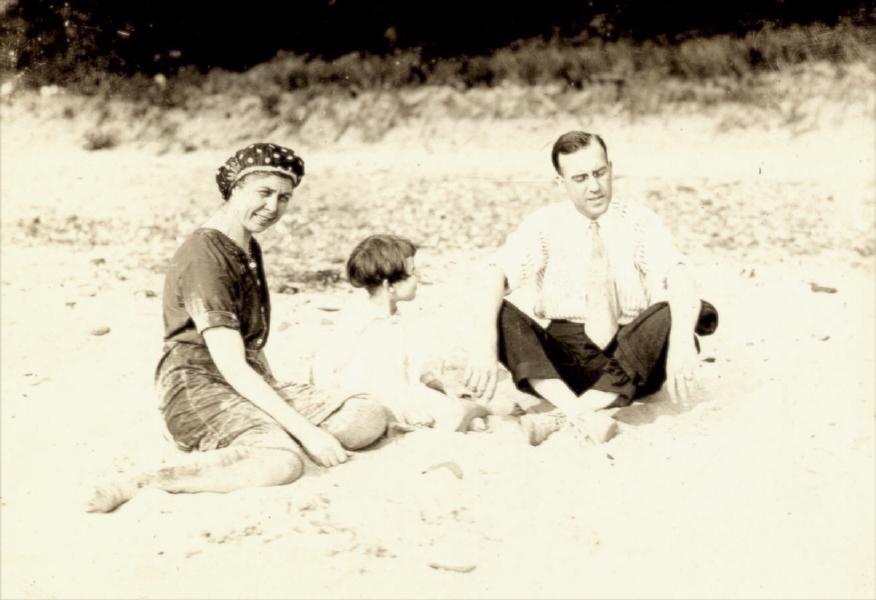Louise and Pete Wilson with daughter Carolyn