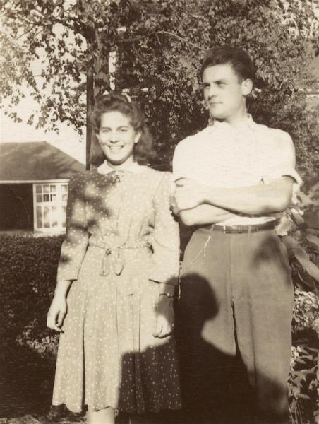 Marilyn Guenther and Bob Wilson, 1941