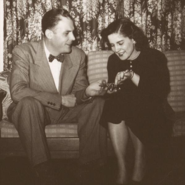 Bob Wilson and Marilyn Guenther, April 948