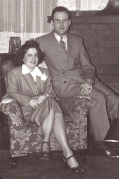 Marilyn Guenther and Bob Wilson, April 948
