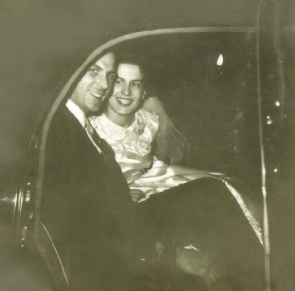 Robert Emerson Wilson and Marilyn Ethel Guenther, 21 October 1950