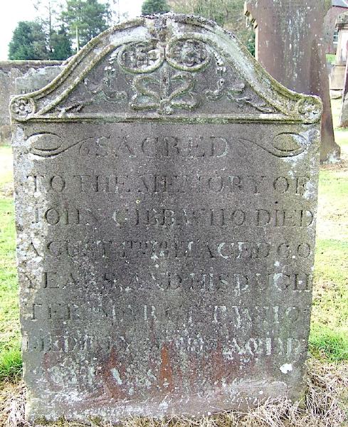 Muirkirk Parish Kirkyard, Ayrshire