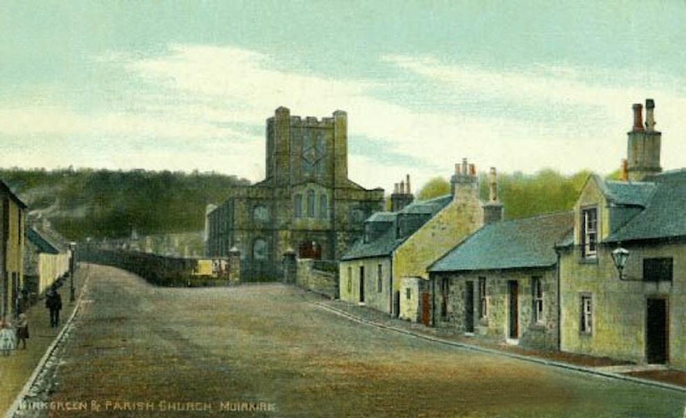 Postcard (c1908), Muirkirk, Ayrshire