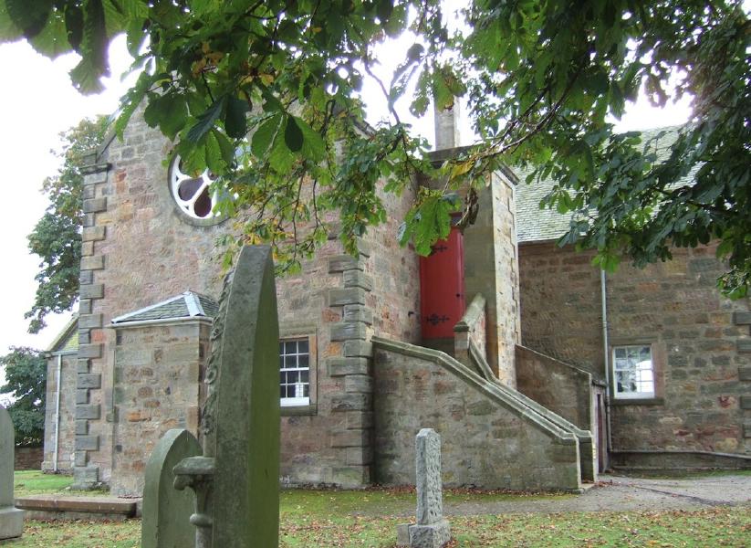 Staircase to Colliers' Loft, Newton Parish Kirk, Midlothian