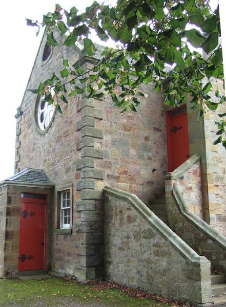 Staircase to Colliers' Loft, Newton Parish Kirk, Midlothian