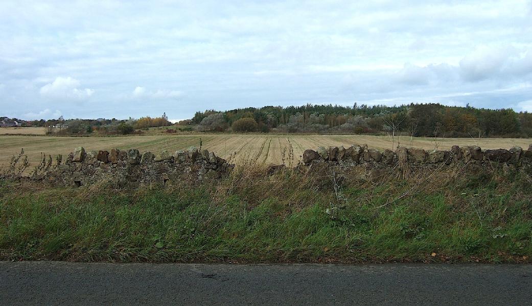 Leaving Newton Parish Kirk, Midlothian