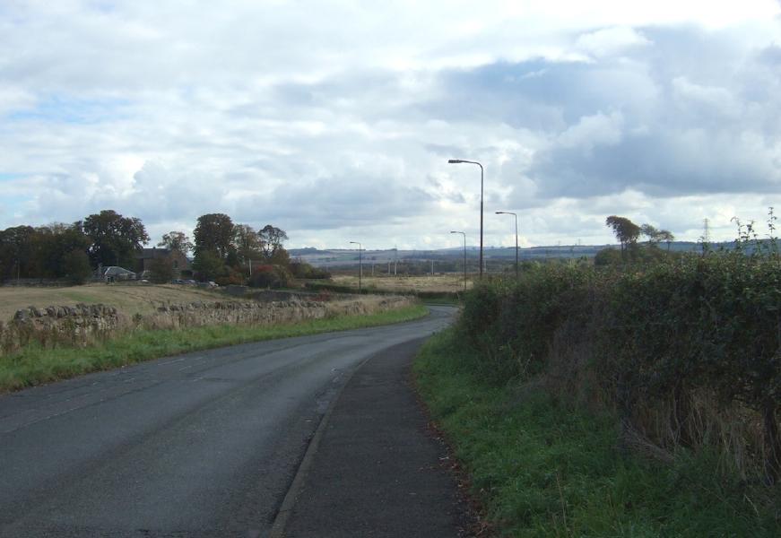 First view of Newton Parish Kirk, Midlothian
