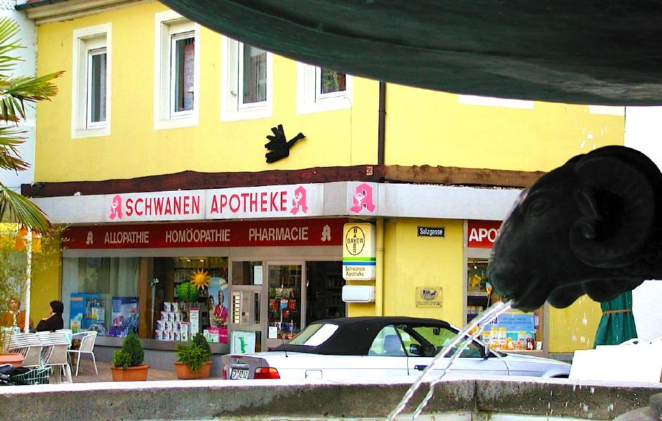Schwanen Apotheke, Speyer, Mai 2004