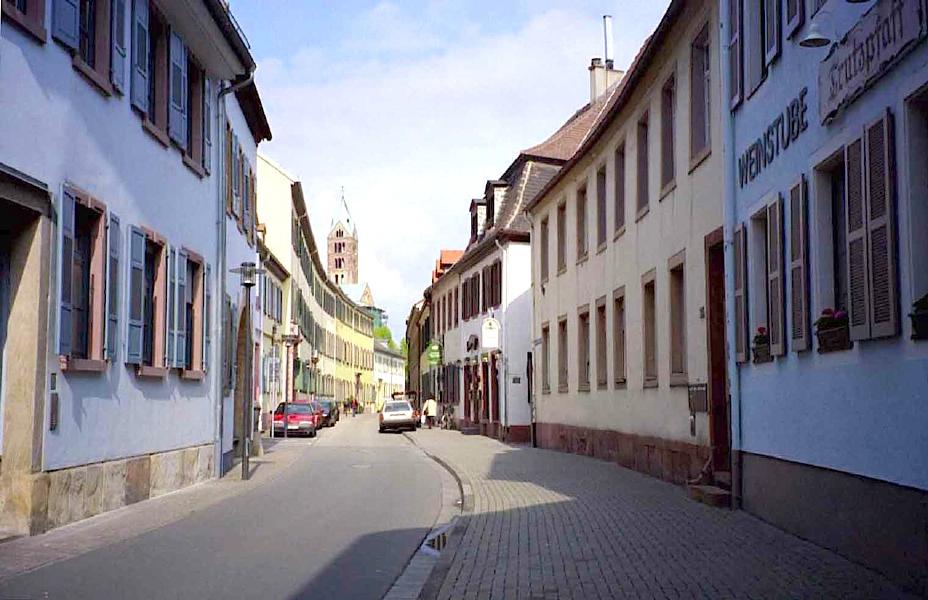 Kleine Pfaffengasse, Speyer, Mai 2004