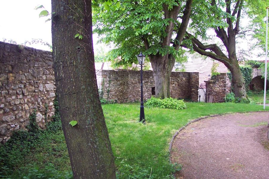 Mariä Himmelfahrt, die katholische Kirche von Undenheim, Mai 2004
